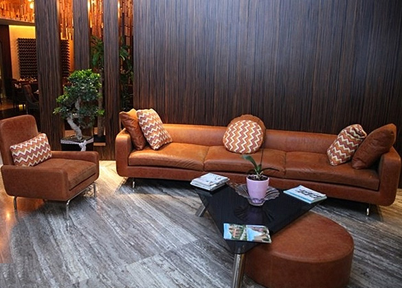 Lobby Lounge at Monte Cassino Hotel in Jounieh, Lebanon
